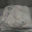 IVAPUPU Natural Pinch Pleated Full Blackout Curtains Linen Blend Room Darkening Window Curtains 102 inch 1 Panel for Living Room Bedroom Thermal Insulated Curtain Drapes with 12 Hooks 60''Wx102''L