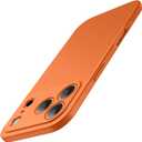 JETech Case for iPhone 17 Pro 6.3-Inch, Camera Lens Full Protection, Soft TPU Protective Phone Cover with Matte Finish, Shockproof (Orange)