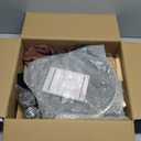 WANGYUANJI Carbon Steel Wok Pan 11 Inch  Round Bottom Traditional Pow Wok (Requires Gas Stove & Wok Ring)  No Coating Hand Hammered Stir Fry Pan with Lid & Detachable Handle