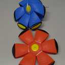 alfyng 2 Pack Flying Saucer Ball for Dogs, Pet Flying Discs Toys, Interactive Dog Disc Saucer Ball Toy, Dogs Games Toys for Medium Large Dogs Pet and Kids Outdoor Sports Exercise No Light