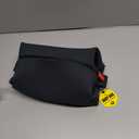 TOOLETRIES The Koby Dopp Kit - Silicone Toiletry Organizer, Bathroom Travel Bag - Heavy-Duty Zipper, Leak Resistance, Easy to Clean - 9" x 4.5" x 4.5" - Charcoal