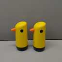 2 Piece Automatic Yellow Duck Soap Dispenser - Foaming, Touchless, Battery Powered for Bathroom & Kitchen