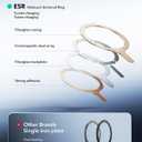 ESR for MagSafe Sticker, MagSafe Ring, 2 Pack Metal Ring for Phone case, Universal Wireless Charger Conversion Kit for iPhone 17/16/16e/15/14/13/12/11, Galaxy S24/S23/S22, Google, and More