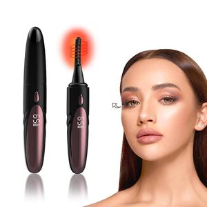 Heated Eyelash Curlers - Electric Eyelash Curler for Makeup Tools USB Rechargeable