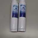 11034152 Water Filter Replacement Fit Bosch Thermador UltraClarity 644845 REPLFLTR10 BORPLFTR10 9000077104 9000194412 B26FT70SNS B22CS80SNS, Thermador 11028820 00740560, 2 Packs SETFEEL