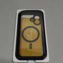 Miracase for iPhone 17 Case 6.3'', Full-Body Bumper Military Drop Protection Outdoor Phone case with Built-in Glass Screen &Camera Control,Easy Installation,No Gap,Compatible with MagSafe,Black