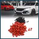 170Pcs Car Universal Mushroom Shaped Tire Repair Insert Plugs Red Black Automotive Parts