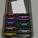 Animal Stainless Steel Attachment 8 Colors Guide Comb Set from 1/8 Inch to 1 Inch(3-25mm),Compatible with Andis, Oster A5, Wahl KM10 Series Clipper Detachable Blade(Only fit for 15# 10# 30# blade)