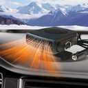 Car Heater, 200W 12V Air Conditioner for Car,Portable Car Heater for Vehicle 2 in 1 Heating Fan Defroster Demister Cooling Fans Automotive Replacement Heater for SUV,RVs