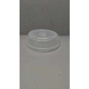 Nordic Ware BPA-free and Melamine Free Plastic Splatter Microwave Cover, 10-Inch (Set of 2), Clear