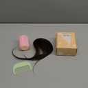 Clip in Bangs, 100% Real Human Hair Brown Fake Bangs Clip in Hair Extensions French Bangs Fringe with Temples Hairpieces for Women Curved Curtain Bangs for Daily Wear