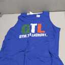 Gym Tan Laundry GTL New Jersey Nj Shore Tank Top (Blue, L)