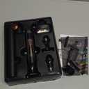 Hatteker Upgraded Mens Electric Back Shaver Body Grooming kit Body Trimmer Facial,Arm,Chin Beard Trimmer Cordless Hair Clipper with Adjustable Extension Handel Waterproof LED Display