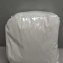 AOGU 60 Inch Faux Fur Christmas Tree Skirt White Plush Skirt for Merry Christmas Party Christmas Tree Decoration