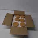 ZOUTOG Ceramic Succulent Pots,4 Inch Plant Pots,Succulent Planters with Drainage Hole & Bamboo Tray for Indoor Plants,White Small Flower Planters for Home,Office,Desk (6 Pack)