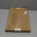 MEETION Ergonomic Keyboard and Mouse Wireless Combo, Wave Keys Natural Typing, 2.4G USB Receiver Wireless Keyboard with Wrist Rest, 4 Adjustable DPI Optical Mouse, Computer/Laptop/Windows/Mac, Black