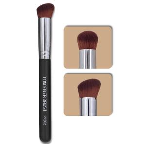 Angled Concealer Brush by Keshima - Under-Eye Concealing, Contouring & Setting, Seamless Streak-Free Finish - Works with Liquid, Cream & Powder - Soft, Dense Synthetic Bristles