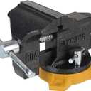 Olympia Tools 38-604 Bench Vise, Workshop Series, 4-Inch, gray