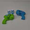 JOYIN 2 Kids Bubble Gun with 2 Bottles Refill Solution, Bubble Machine Gun for Toddlers 1-3 Kids 4-8, Party Favors, Summer Toy, Outdoors, Easter, Birthday Gift (Blue+green)
