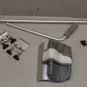 Drive Medical 10105-1 Platform Walker/Crutch Attachment, Silver