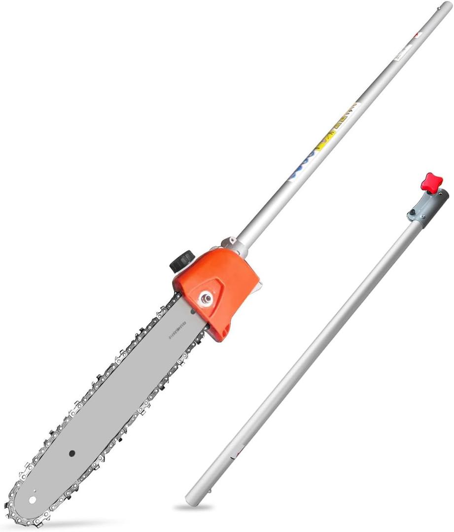 Pole saw Attachment for Attachment Capable String Trimmers Polesaws Powerheads Compatible with Hus 128LD dewalt other most bland model Powerheads Sliver