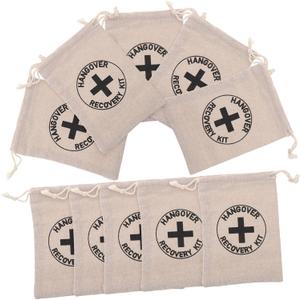 ERINGOGO Set Bag Cross Pattern Bridal Shower Pouch Small Bag Cross for Wedding Drawstring Bag for Bachelorette Party