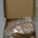 PATIKIL 62 Inch Wide Mesh Fabric Slightly Stretchy, Polyester Micro Mesh Jersey Fabric for Sewing Backpack Pocket and Straps, Netting Clothes, Shopping Bags, Beige Gray 1 Yard