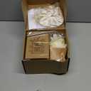 JTEWB Birthday Gifts For Women, Teen Girl, Her, Happy Birthday Gift Box For Girl, Women, Sister, Daughter, Friends, Cute Daisy Aesthetic Glass Cups Gift Set 7pcs (Beige)