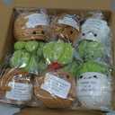 Wavwavw 6 Pcs Employee Appreciation Gifts Bulk Valentines Day Gift for Team Thank You Positive Handmade Crochet Doll with Inspirational Card for Coworker Women Men Office Staff(Cactus)