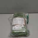 Soft Color Linen Blended Thin Dinner Cloth Napkins - Set of 12 (40 x 40 cm) - for Christmas Events & Home Use (Lime Green)