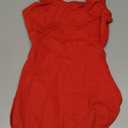Capezio Women's Classic V-Neck Camisole Leotard (Size Medium, Red)