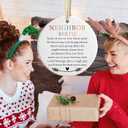 Neighbor Gifts - Christmas Ornament - Gift for Friend, Bestie