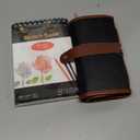 Heshengping, 41pcs Sketching Pencil Set Drawing Sketch Kit Graphite Charcoal Watercolor Pencils Blending Stumps 50page sketchbook, coloring book, Beginners Artist Teens and Adults