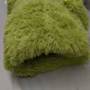 Ophanie Green Rug Grass Area Rugs for Bedroom, 4x6 Shag Fluffy Carpet, Fuzzy Furry Plush Soft Cute Kids Baby Girls Shaggy Bedside Indoor Floor Carpets for Teen Dorm Home Decor Aesthetic, Nursery