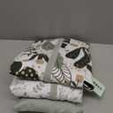 Yoofoss Baby Sleep Sack 12-18 Months Baby Wearable Blanket 100% Organic Cotton 2-Way Zipper TOG 0.5 Toddler Sleeping Sack 3 Pack, Comfy Soft Lightweight (Large, Banana&leaf&green)