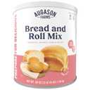 Augason Farms Bread and Roll Mix Can Emergency Food Supply, 48 Servings, 10 Year Shelf Life - Makes 6 Loaves or 72 Bread Rolls for Prepared Meals Ready to Eat (58 ounce (Pack of 1)) (BBD 04/12/2035)