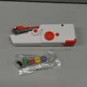 Handheld Sewing Machine, Quick Sew Mini Portable Electric Sewing Machine For Beginners Adults, Easy To Use Suitable for Sewing Clothes, Fabrics, Cutains, Family Travel, DIY