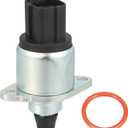 X AUTOHAUX Car Idle Air Control Valve 22650AA192 22650AA19C Replacement with Gasket for Subaru Forester x XS 2.5 03-05 for Subaru Impreza Outback 2.5 02-05