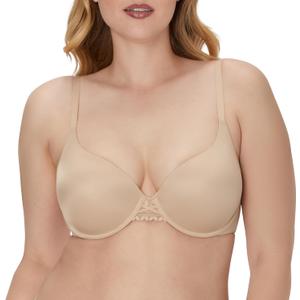 Maidenform Women's Push-up Bra With Dreamwire, No-poke Underwire Push-up Bras for Women, Convertible, Demi Coverage (40C)