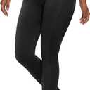 FeelinGirl Leggings for Women Tummy Control High Waisted Compression Leggings Seamless Shapewear Pants Non-See-Through (3X-Large, Black)