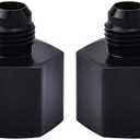 EVIL ENERGY 6AN Male Flare to 1/2 NPT Female Fitting Adapter Aluminum 2PCS