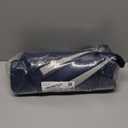 OLANLY Indoor Door Mat, 36x24, Dirt Resistant and Absorbent, Sturdy Non-Slip Rubber Backing, Easy to Clean, Washable Low-Profile Doormat for Entryway, Dark Blue