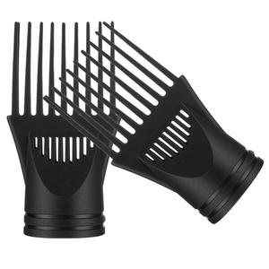 DOITOOL Hair Dryer Comb Attachment 2-Pack Universal Blow Dryer Nozzle for Concentrated Air Flow Styling and Straightening Hair Accessories 4.92X1.96 Inches