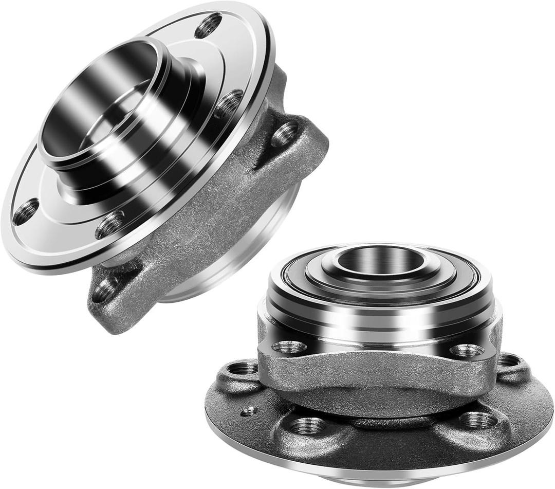 SCITOO 2-Pack Front Wheel Hub and Bearing Assembly 2003-2007 for Volvo Xc70, 2001-2007 for Volvo V70, 1999-2006 for Volvo S80, 2001-2009 for Volvo S60 513194 5 Lugs w/No ABS