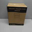 2Pack Black Trash Can 2.7 Gal
