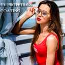 SIPHEW Classic Small Round Sunglasses for Women/Men, Retro Sunglasses Polarized UV Protection Lens for Outdoor/Driving