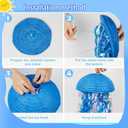 Under The Sea Party Decorations Set & Hanging Jellyfish Paper Lanterns,Mermaid Birthday Decor Supplies for Ocean Theme Party,Baby Shower,Wedding,Classroom&Nautical Events