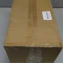 6 Pack Black Door Knobs with Square Rosette,Pismo Passage Door Knob for Hall & Closet,Non-Locking Interior Door Knobs