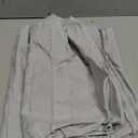 JELLYMONI Pillowcases Standard Size Light Grey 2 Pack Boho Striped Bed Pillow Covers 20x26in Polyester Envelope Pillow Shams Tufted Bohemian Textured (Pillows are not Included)