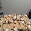 Tezituor Teddy Bears Stuffed Animals Bulk 10 Packs, 14 Inch Small Bears Plush for Baby Shower Cute Stuffed Bears Gift for Kids on Christmas, Birthday, Valentines, Light Brown
